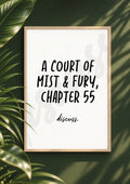 Chapter 55 - A Court Of Mist and Fury Inspired Discussion Print (Digital File)