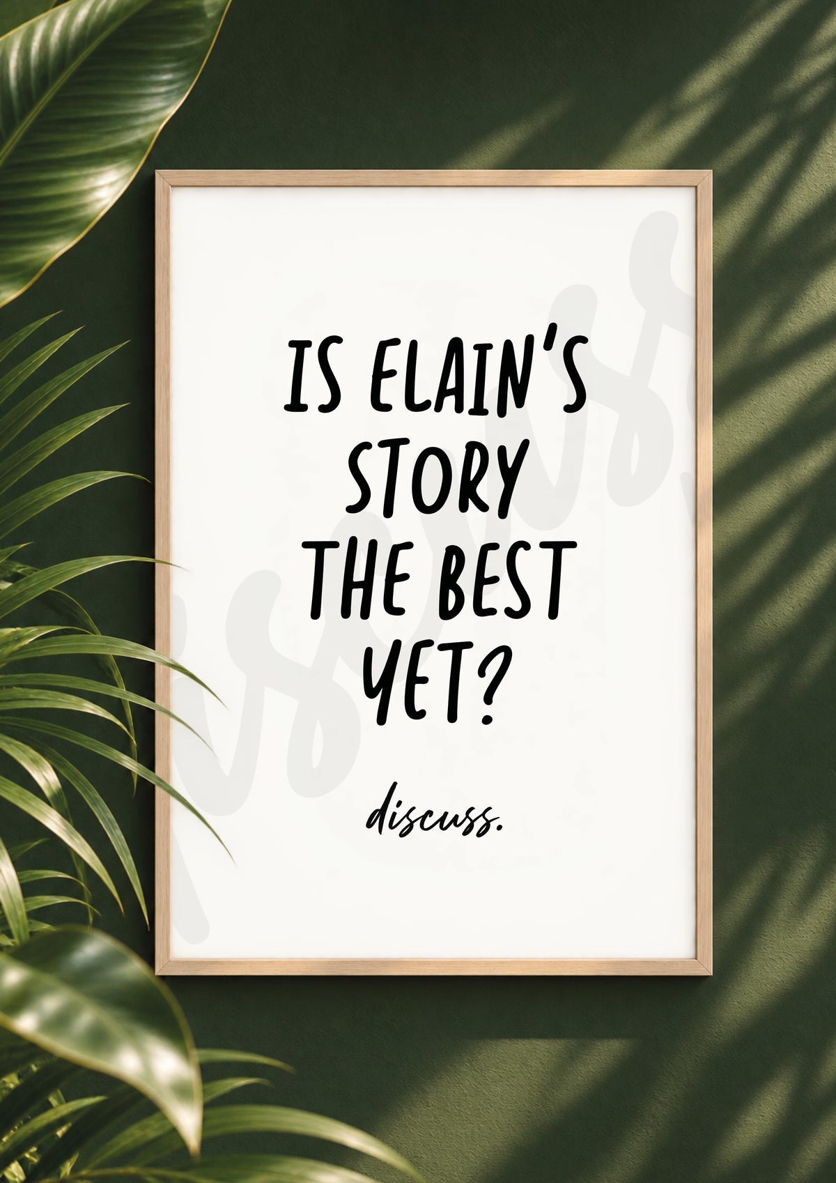 Is Elain’s Story The Best Yet? - A Court Of Thorns and Roses Digital Print & Wall Art (Digital File)