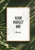 Your Perfect Day - Deep Conversation Starter Print (Digital File)