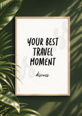 Best Travel Moment? - Travel Conversation Digital Print & Wall Art (Digital File)